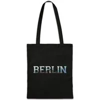 Urban Backwoods Beuteltasche Berlin Stofftasche Skyline Stadt City Deutschland Germany Techno (1-tlg), Kreuzberg Capital Hauptstadt Brandenburger