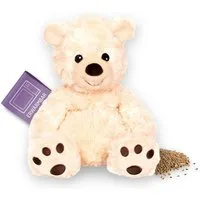 Habibi Plush Wärmekissen Habibi Plush Wärmetier Stofftier 1632 Bär sitzend creme