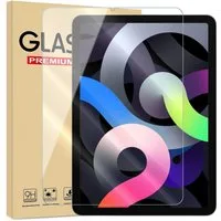 Numerva Schutzfolie Panzer Folie Echt Glas für Apple iPad Air 4 / 5, (Schutzfolie, 1x Schutzfolie 2x Reinigungstücher), Tablet Display Schutzglas Folie Echt Glas Folie 9H