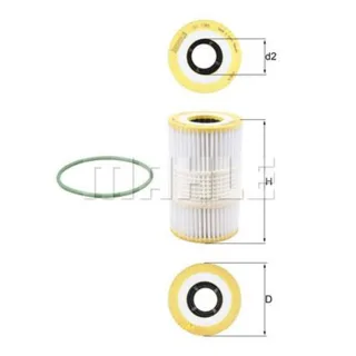 Mahle ?lfilter Audi A4 A5 A6 A7 A8 Q7 3,0