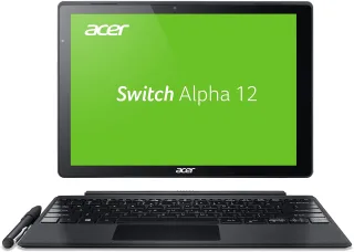 Acer Switch Alpha 12 (SA5-271-5011) 256GB [12" WiFi only inkl. Keyboard Dock Intel Core i5 4GB RAM Win 10] silber