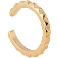 styleBREAKER Ohrklemme Ear Cuff Klemm Ohrring mit Zacken (1, 1-tlg)