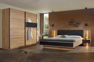 Apollon Schlafzimmer eiche modern