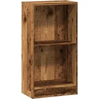 vidaXL Bücherregal Bücherregal Altholz-Optik 40x24x76 cm Holzwerkstoff, 1-tlg.