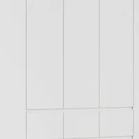 rauch Drehtürenschrank Schrank Garderobe MAINZ Breiten 91/136/181/226/271/315/360, Höhe 210cm (3 verschiedene Ausstattungen BASIC/CLASSIC/PREMIUM (inkl. SOFT-CLOSE) grifflose Front, Außentüren mit Push-to-Open Funktion MADE IN GERMANY