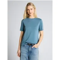TOM TAILOR Denim T-Shirt T-Shirt (im Einserpack) Loose Fit T-Shirt