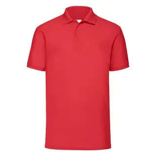 Fruit of the Loom - "65/35" Poloshirt für Herren (Rot)