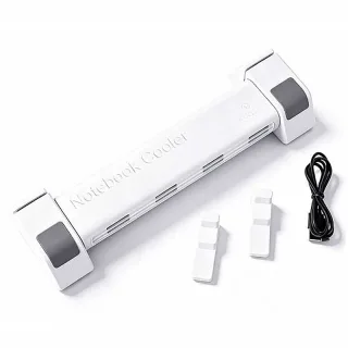ZOVN H11 Laptop Cooler Stand 4 Fans 3600 RPM Adjustable Speed Type-C Powered Portable Vertical Horizontal Cooling Bracke
