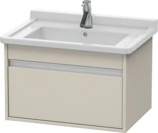 Duravit Ketho Waschtischunterbau wandhängend Taupe Matt 650x455x410 mm - KT666309191 KT666309191