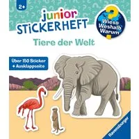 Wieso? Weshalb? Warum? junior Stickerheft - Tiere der Welt / diverse