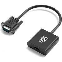 JAMEGA VGA auf HDMI Adapter Audio-Untersützung 1080P Auflösung VGA zu HDMI HDMI-Adapter