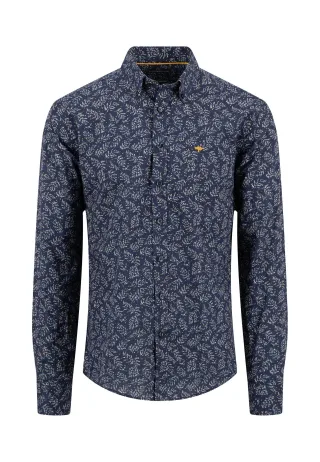 FYNCH-HATTON - Christmas Shirts, B.D., 1/1 dark navy - Gr. - XL