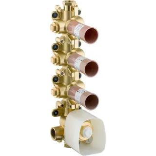 hansgrohe Grundset Axor Starck ShowerCollection Thermostatmodul, DN 20