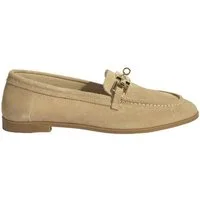 Desa Damen-Slipper aus Wildleder – Flacher Absatz, ohne Verschluss Loafer