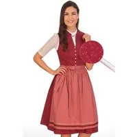 MarJo Dirndl Retro Dirndl 2tlg. - BARBARA - blutrot