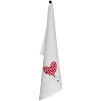 Vista Portuguese Geschirrtuch Geschirrtuch Flying Heart weiß 50x70cm