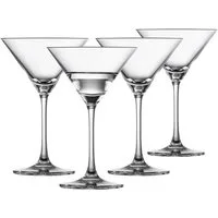 Zwiesel Glas Martiniglas ECHO Martinigläser 166 ml 4er Set, 4-tlg., Glas