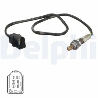 Delphi Lambdasonde vor Katalysator Seat Skoda VW ES21099-12B1 1,4