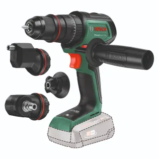 Bosch Akku-Schlagbohrmaschine AdvancedImpact 18V-80 QuickSnap,Aufsätze - 06039E2103