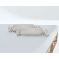 Biberna Nackenrollenbezug Michi, (2 Stück), Jersey (1 Pack mit 2 Stück), dichte, feinfädige Single-Qualität