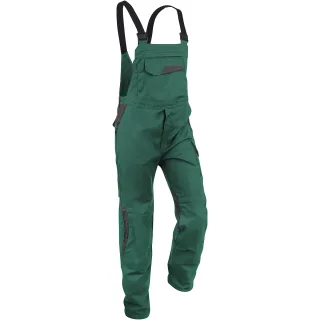 KÜBLER VITA cotton+ Latzhose moosgrün/anthrazit 56 - 3L47 3421-6597-56