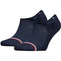 Tommy Hilfiger Füßlinge TH UNI TJ FOOTIE 2P ICONIC (2 Paar) Mit eingestricktem Flag-Label