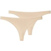 Schiesser T-String 2er Pack 95/5 Cotton (Spar-Set, 2-St) String - Baumwolle - Superweiche Baumwolle für höchsten Tragekomfort
