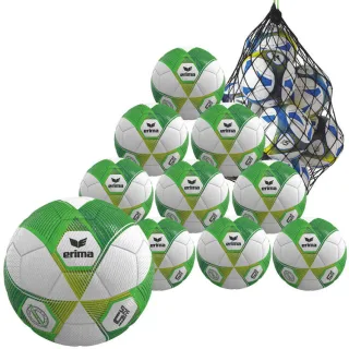 Erima Hybrid Lite 290 Jugend Trainingsball 10er Ballpaket inkl....
