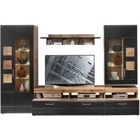 Innostyle Wohnwand Sonate, (Komplett-Set, 5-St., Wohnwand, OTTOs Choice), inkl. LED-Beleuchtung