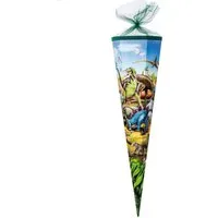 Nestler Schultüte DINOZEIT Dinosaurier, Zuckertüte 85cm (zum Schulanfang / Einschulung)