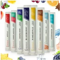Wunder Zahnstocher Mundpflegecenter Zahnstocher mit Geschmack 80er Pack Mix einzeln verpackt, frischer Atem - Alternative zu Kaugummi - zuckerfrei & kalorienfrei