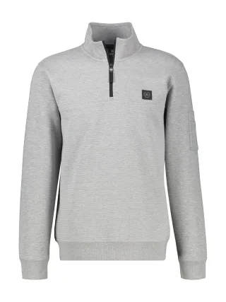 LERROS - TROYER BUENDCHEN PLATINUM GREY MELANGE - Gr. - L