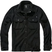 Brandit Fleecehemd Brandit Herren Jeff Fleece Shirt Long Sleeve (1-tlg)