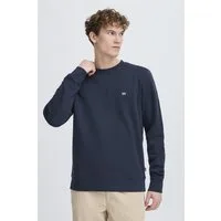 Kronstadt Sweater KSRichards Basic Crewneck mit Stickerei