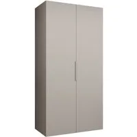 ABIKS MÖBEL Drehtürenschrank MARBELLA 1 Schlafzimmerschrank mit Kleiderstange und Regalen