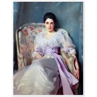 Posterlounge Wandbild Lady Agnew von Lochnaw, John Singer Sargent, erhältlich als Poster, Leinwandbild, Wandsticker oder Acrylglasbild
