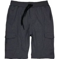 Lavecchia Cargoshorts Lavecchia Herren Sweatshorts Bermuda LV-2011 (Anthrazit, 8XL) kurze Jogger Sweat Hose