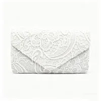Zaewry Abendtasche Clutch Damen Elegant Kettentasche Hochzeit Umhängetasche Handtasche, Damen Abendtasche Spitze Clutch, Glitzer Tasche mit Abnehmbarer Kette