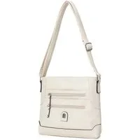 ITALYSHOP24 Schultertasche Damen Tasche Umhängetasche CrossBody Schultertasche CrossOver, Vintage Shopper Leder Optik Reisetasche Handtasche