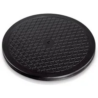 Hama Halterung Universal-Drehteller, XL, 40 cm Durchmesser, Schwarz, (1-tlg., 360 ° drehbar, rutschfest, Gummifüße, Tragkraft bis 100 kg)