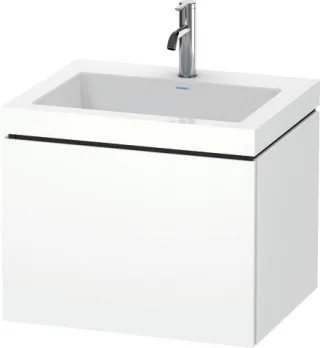 Duravit L-Cube c-bonded Set wandhängend Weiß Matt 600x480x500 mm - LC6916O1818 LC6916O1818