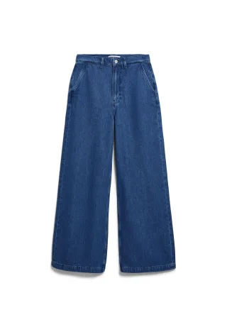 Armedangels - WIDE LEG DENIM PANT bright blue - Gr. - 32