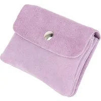 MIRROSI Mini Geldbörse Kleines Mittelgroßes Portemonnaie MADE IN ITALY Echtleder (11x8x2cm BxHxT), viele tolle Trendfarben zur Auswahl, leicht