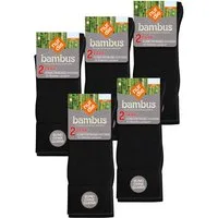 Nur Die Freizeitsocken Komfortbund Socken Viskose (10-Paar) Männer Multipack Mehrpack