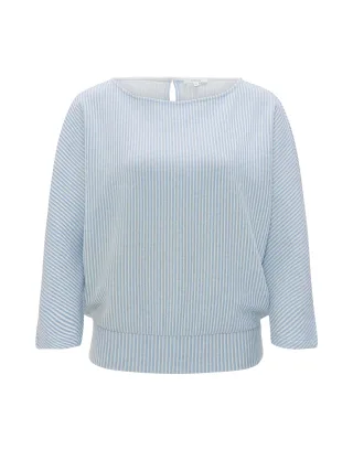 Opus - Sweater - Geipen blau - Gr. - 40