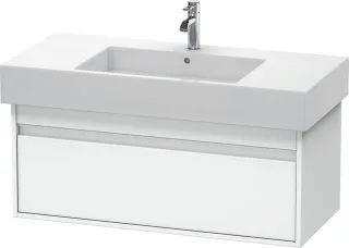 Duravit Ketho Waschtischunterbau wandhängend Weiß Matt 1000x455x410 mm - KT669101818 KT669101818