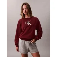 Calvin Klein Jeans Sweatshirt LS MONOLOGO FRENCH TERRY RLXD CR, Logoschriftzug