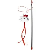 Cerda Katzen-Federwedel Hello Kitty Katzenspielangel Spielzeug für Katzen, interaktiv