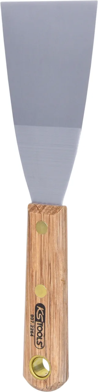 KS Tools Edelstahl-Spachtel, mit Holzgriff - 907.2264