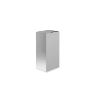 Hewi System 900 Papierabfallbehälter 900.05.002XA Edelstahl matt geschliffen, 25 l, mit Deckel